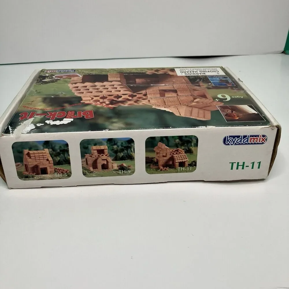 Kyddmix Brick-It Build Your Own Dream World With Real Bricks TH-11 NOS